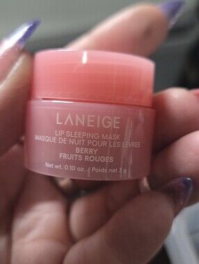 LANEIGE Lip Sleeping Mask - Berry Pink Jar